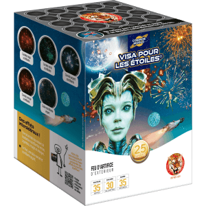 P151598 - Compact ETOILES – 25 Coups Bombettes Scintillantes Multicolores