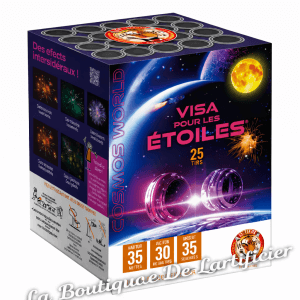 P151598 - Compact ETOILES – 25 Coups Bombettes Scintillantes Multicolores