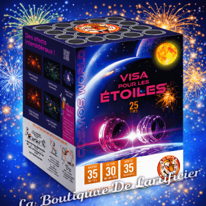 P151598 - Compact ETOILES – 25 Coups Bombettes Scintillantes Multicolores