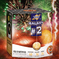 P152507 - Compact GALAXY 2 – 19 Coups Comètes Traçantes Sifflantes Rouge et Vert