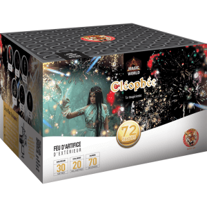 P162119 - Compact CLEOPHÉE – 72 Shots Effets Kamuro et Cascades Argentées