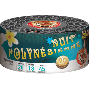 P152500 - Compact NUIT POLYNÉSIENNE – 90 Coups Bombettes Traçantes et Comètes Sifflantes