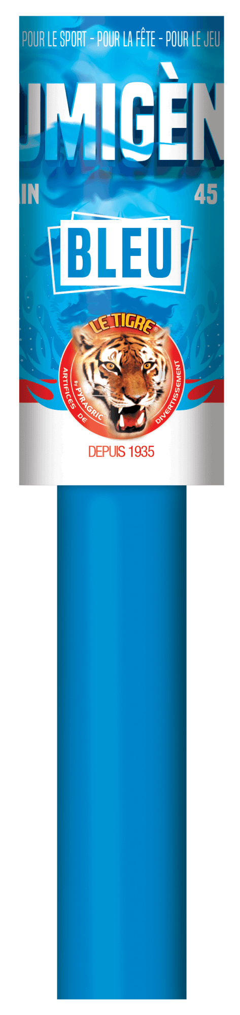 Fumigène à Main Bleu – Fumée Bleue Intense