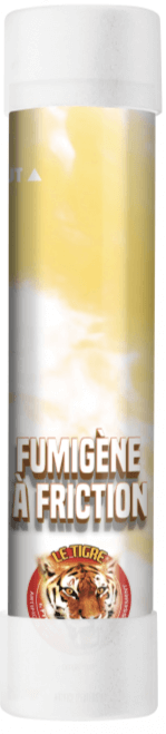 Fumigène Jaune à Friction 60 Secondes – Fumée Jaune Haute Visibilité