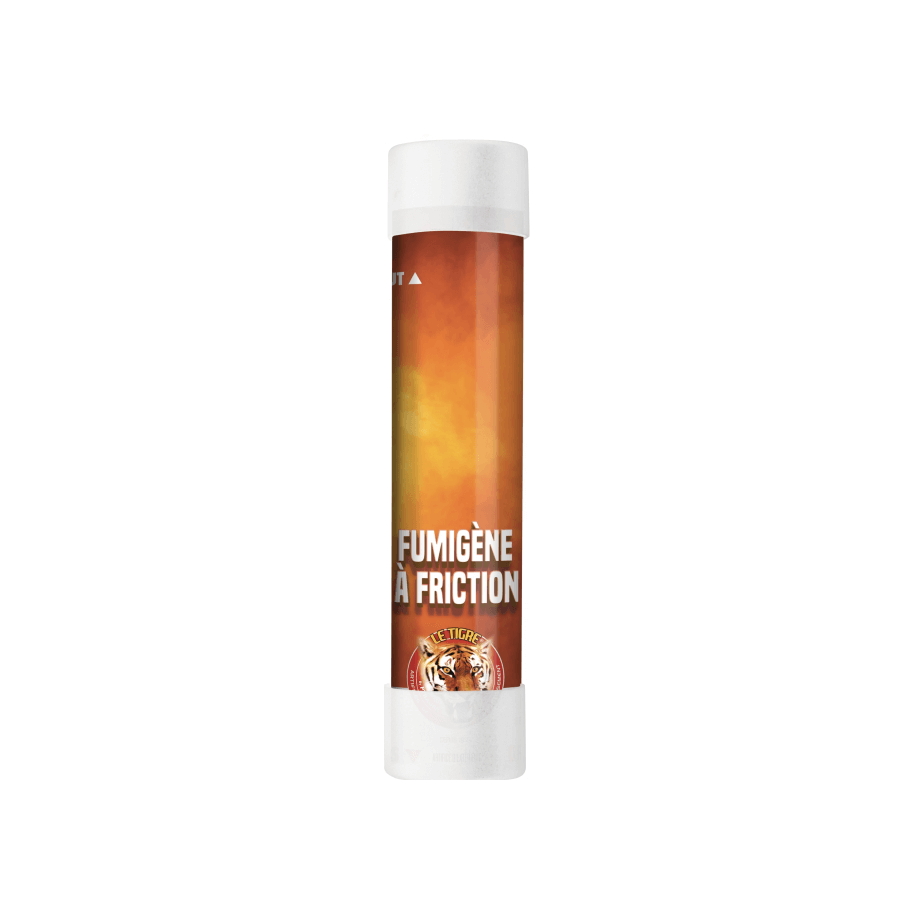 P169024 - Fumigène Orange à Friction 60 Secondes – Fumée Orange Énergétique Sans Briquet