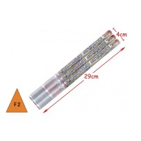 Lot 3 chandelles 10 boules 15m pas cher | Fiesta Factory