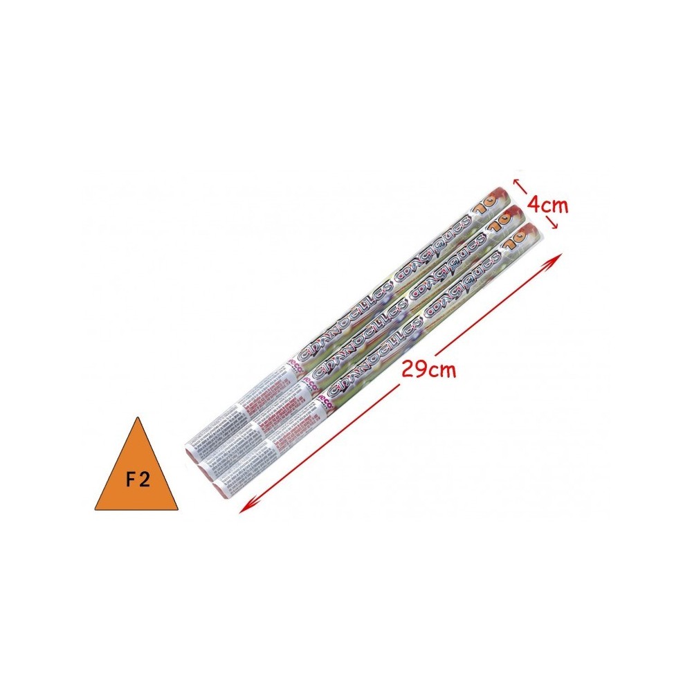 Lot 3 chandelles 10 boules pas cher | La Boutique de l’Artificier