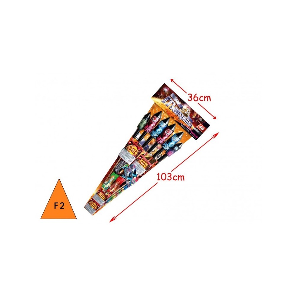 Sachet assortiment 41 artifices Magellan pas cher | La Boutique de l’Artificier
