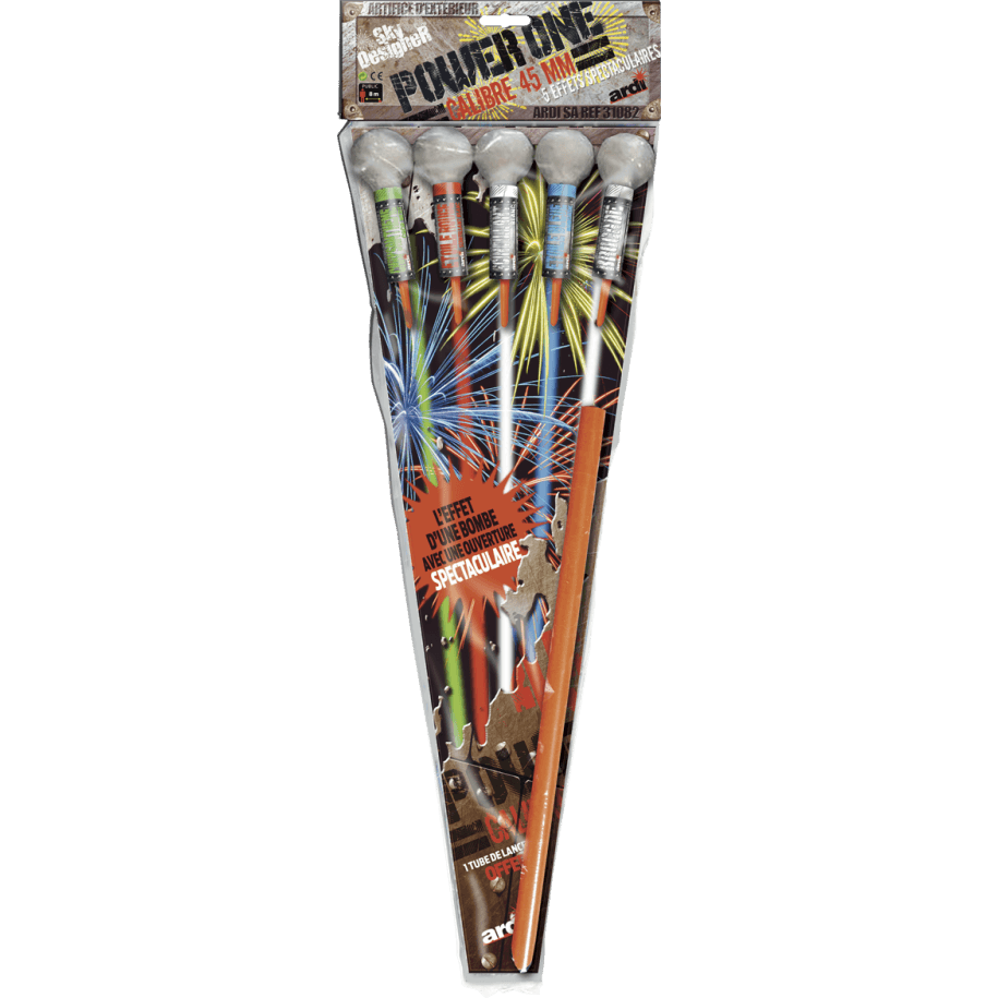 31082 - 5 Fusées Canon Ball Power One