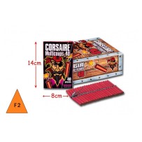 Chaîne 40 Pétards Corsaire Multicoups Pas Cher | La Boutique de l’Artificier