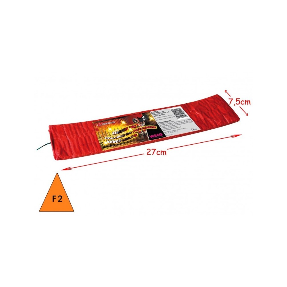 Chaingun 100 Pétards Corsaire Mitraillette Pas Cher | La Boutique de l’Artificier