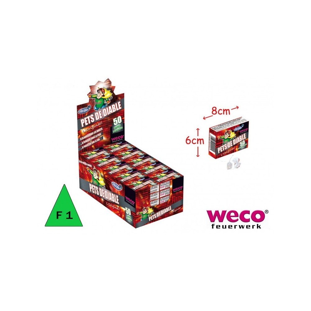 Pets de Diable Détonants x50 Pas Cher | La Boutique de l’Artificier