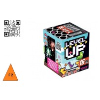 Batterie Level Up 16 tirs 30m pas cher | Feu d’artifice rapide | La Boutique de l’Artificier