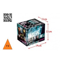 Batterie Ghost Lights 16 tirs 20mm 40m pas cher | Feu d’artifice puissant | La Boutique de l’Artificier