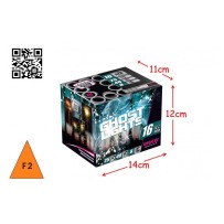 Batterie Ghost Lights 16 tirs 20mm 40m pas cher | Feu d’artifice puissant | La Boutique de l’Artificier