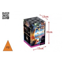 Air Bombs 7 coups prélogés 29mm 50m pas cher | Effet pro | La Boutique de l’Artificier