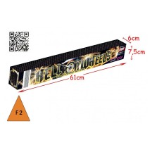 Batterie Hell On Wheels 300 tirs pas cher | Effet mitraillette | La Boutique de l’Artificier