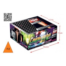 Batterie Caipirinha 100 tirs 50s pas cher | Feu d’artifice continu | La Boutique de l’Artificier