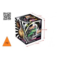 Batterie Double Face 25 départs 30 mm pas cher - La Boutique de l’Artificier