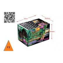 Batterie Jungle Fever 36 départs 20 mm pas cher - La Boutique de l’Artificier