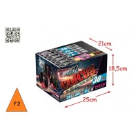Batterie Flying Circus 30 tirs 25 mm pas cher | La Boutique de l’Artificier