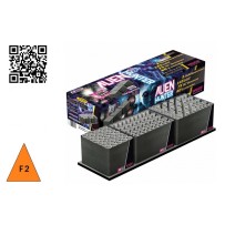 Batterie Alien Hunter 145 tirs 20 mm pas cher | La Boutique de l’Artificier