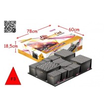 Batterie Feu Événementiel 506 tirs 25 mm – 40 mètres - La Boutique De L'artificier