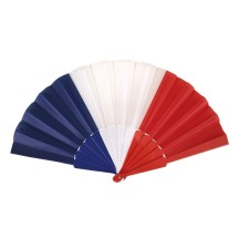 Éventail bleu blanc rouge pas cher 40 cm – Supporter & fête