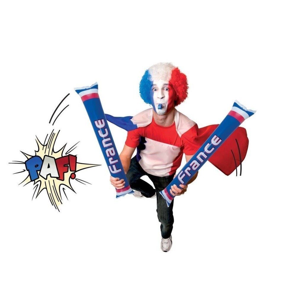 Clap clap gonflable France 60 cm pas cher – accessoire supporter