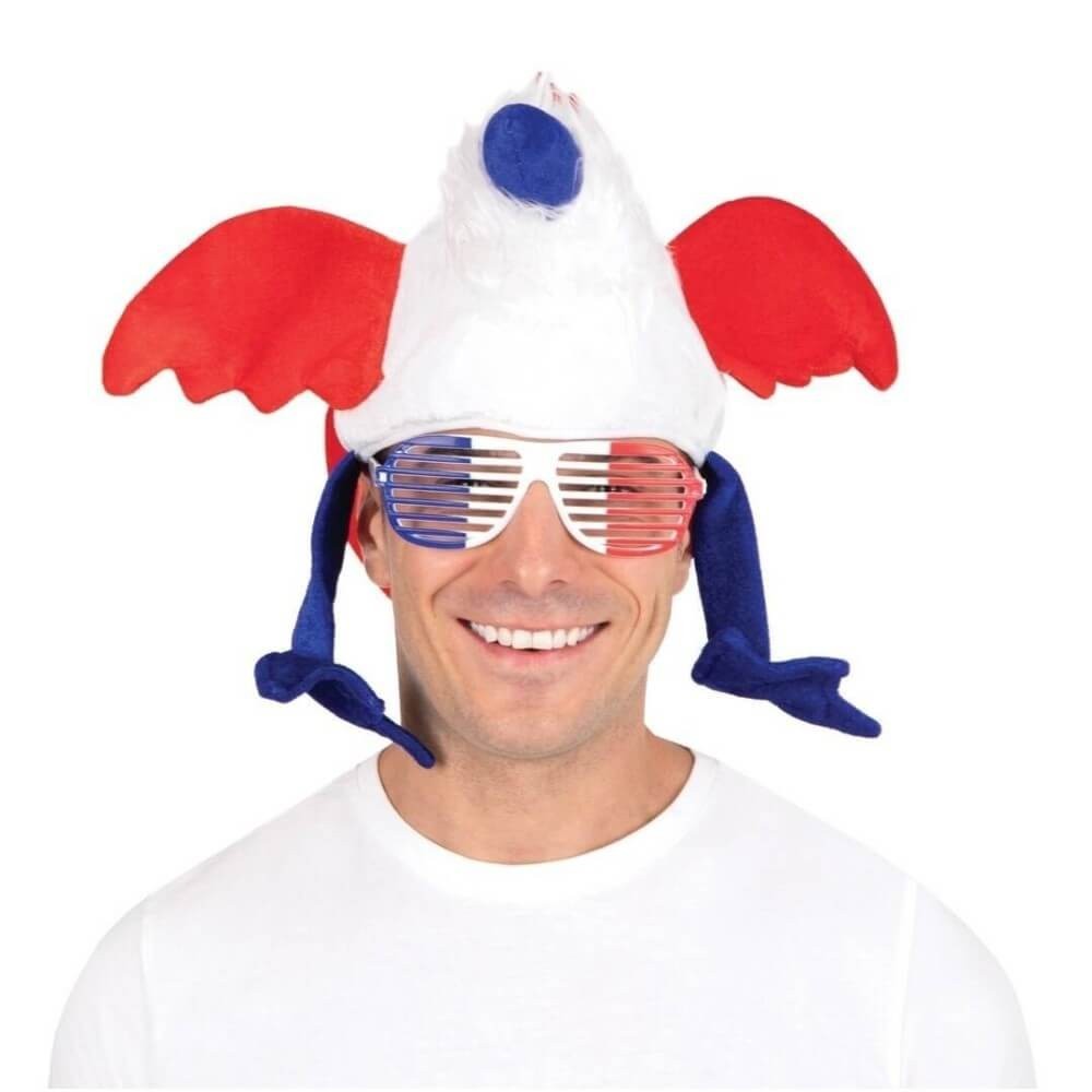 Lunettes à Barreaux Bleu Blanc Rouge - La Boutique De L'artificier
