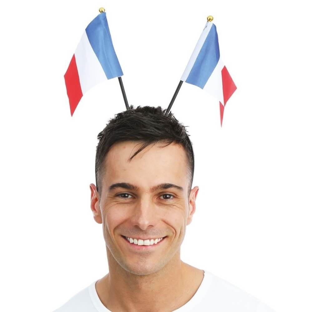Serre-tête drapeaux France – Bleu Blanc Rouge - La Boutique De L'artificier