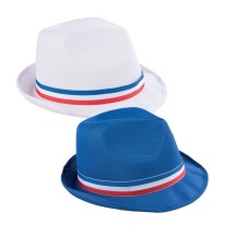 Borsalino Ruban Bleu Blanc Rouge – Couleur Aléatoire Adulte - La Boutique De L'artificier