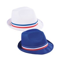 Borsalino Ruban Bleu Blanc Rouge – Couleur Aléatoire Adulte - La Boutique De L'artificier