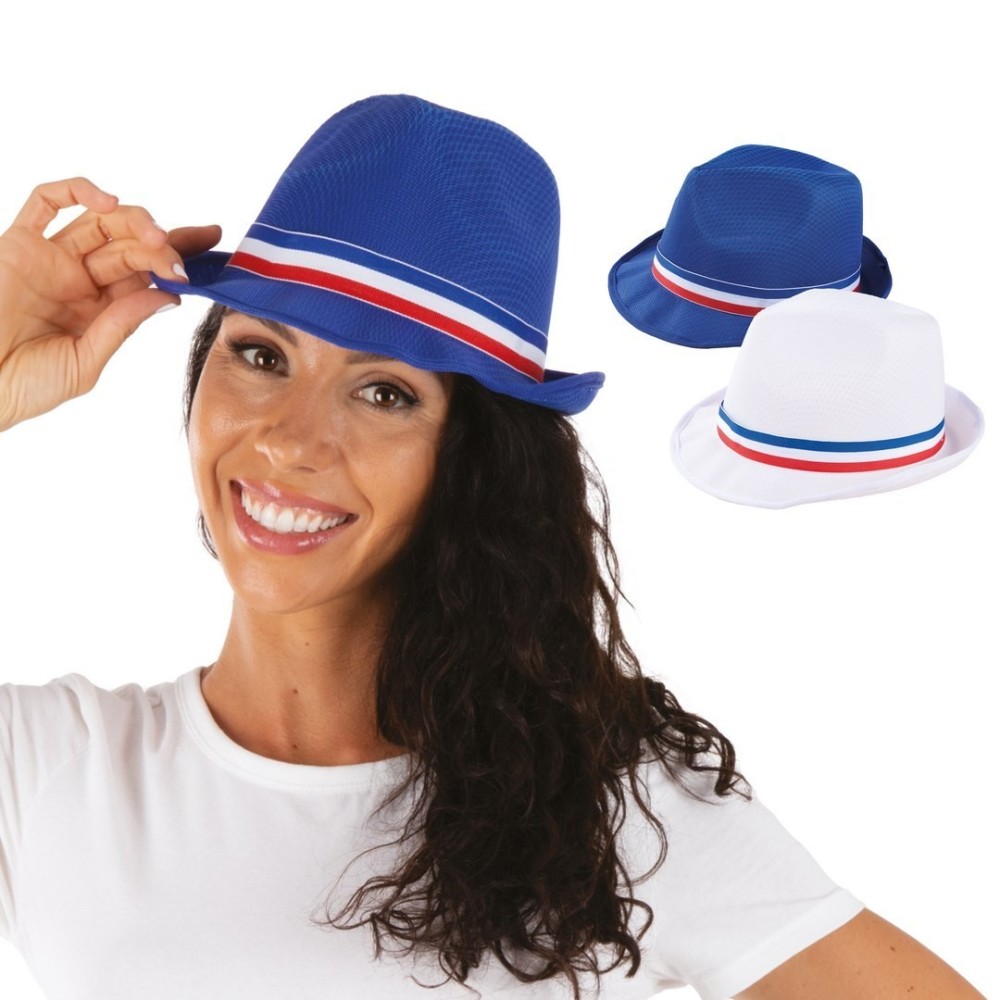 Borsalino Ruban Bleu Blanc Rouge – Couleur Aléatoire Adulte - La Boutique De L'artificier