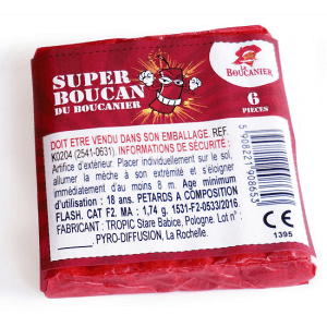 2541-4031 - 6 PETARDS SUPER BOUCAN
