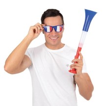 Lunettes Bleu Blanc Rouge Mixte - La Boutique De L'artificier