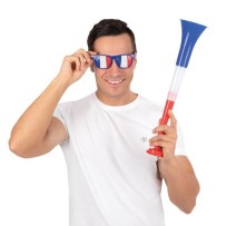 Lunettes Bleu Blanc Rouge Mixte - La Boutique De L'artificier