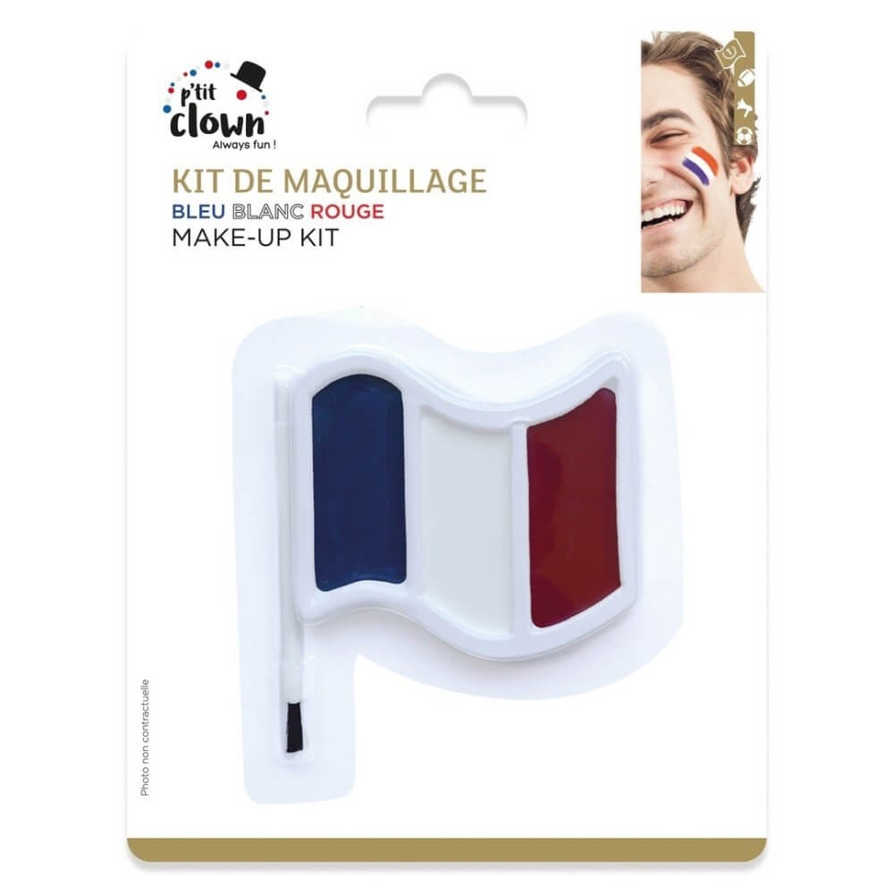 Kit Maquillage Bleu Blanc Rouge
