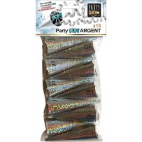 Conic Poppers Argent | Fiesta Factory