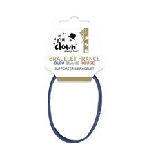 Bracelet souple France tricolore à petit prix | Fiesta Factory