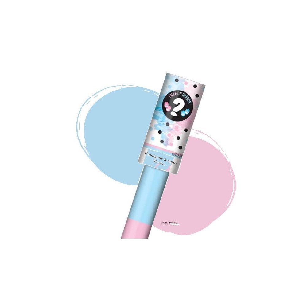 Fumigène à main Baby Bleu pas cher