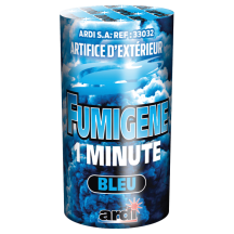 POTS FUMIGÈNE 1MN BLEU
