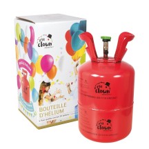 Bouteille d'hélium jetable - capacité 30 ballons, 0,20 m3