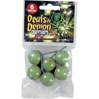 11001X - 6 OEUFS DE BOULET CREPITANT