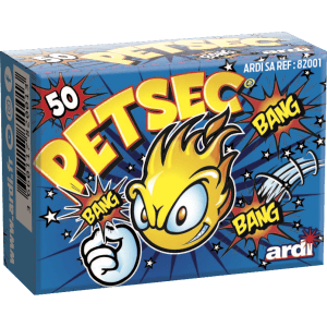 82001 - 50 PETARDS PETSEC - CLACS DOIGT