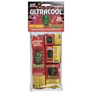 81046 - SÉLECTION DE PÉTARDS DÉMON ULTRACOOL