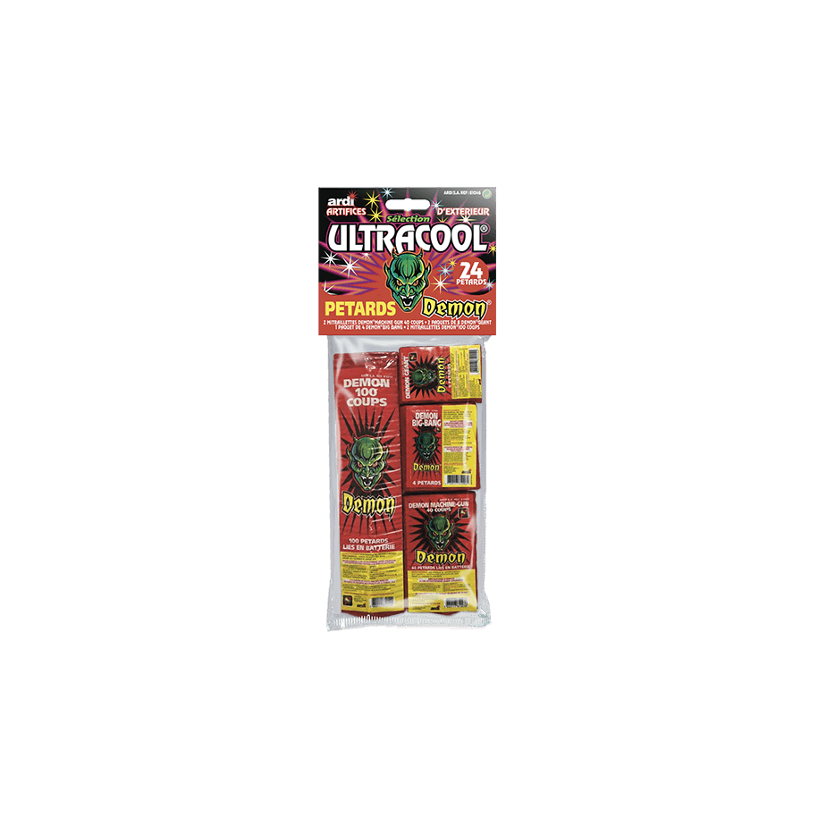 81046 - SÉLECTION DE PÉTARDS DÉMON ULTRACOOL