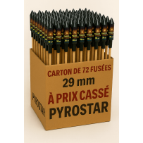 LBDA1235 - Panaché de 72 Fusées de 29mm