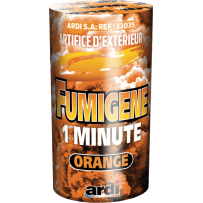 33035 - POTS FUMIGÈNE 1MN ORANGE