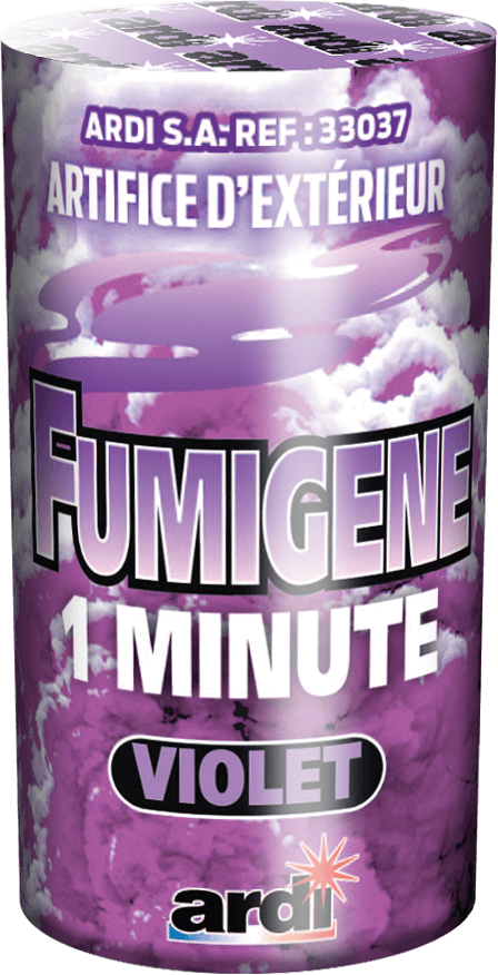 POTS FUMIGÈNE 1MN VIOLET